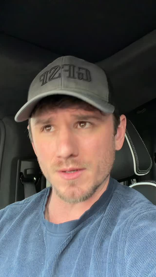 Jake selfie in the car